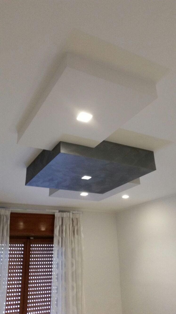 elementi decorativi del soffitto in cartongesso
