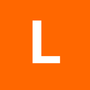 The letter l is white on an orange background.