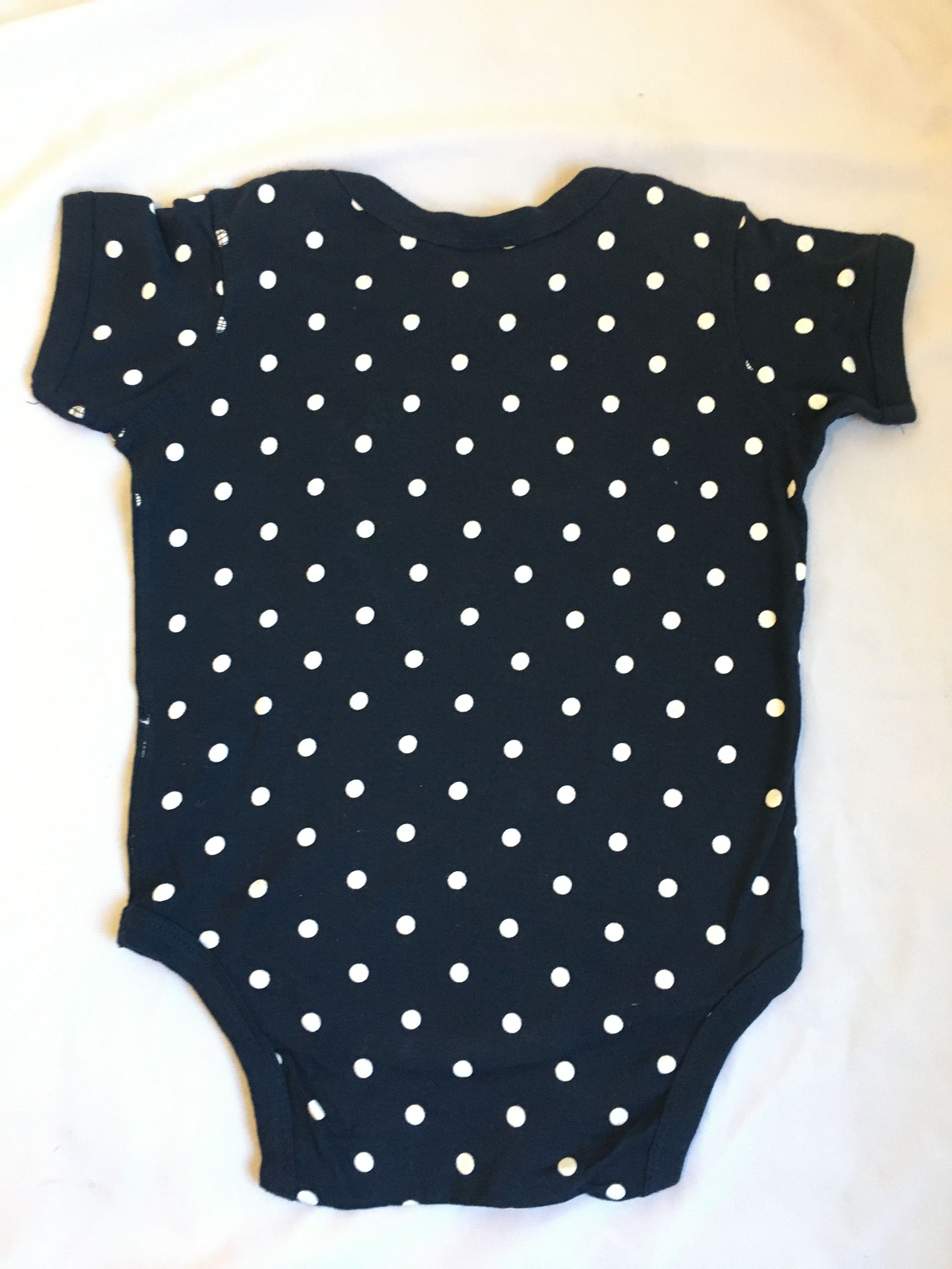 Navy/White Polka Dot Africa Denim