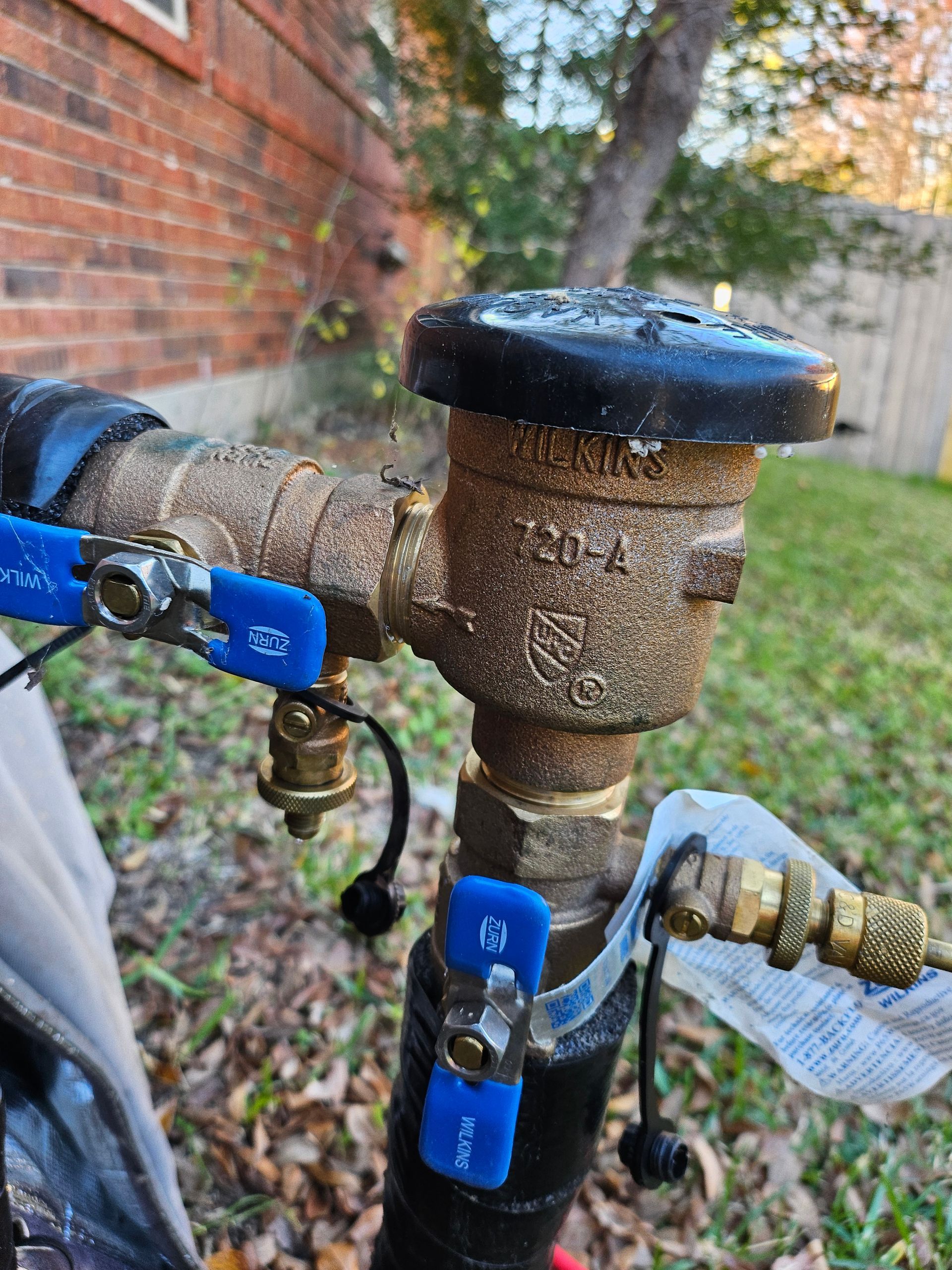 Backflow device repair Harker Heights