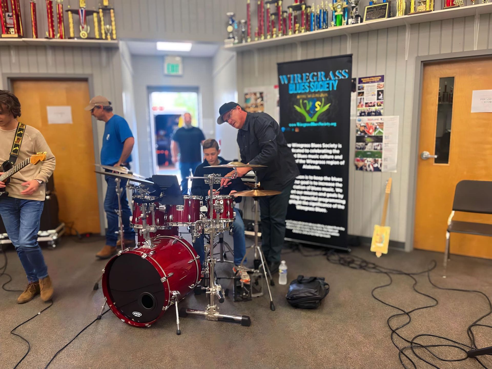 Ben Flournoy Trio Blues in Schools Wicksburg High School