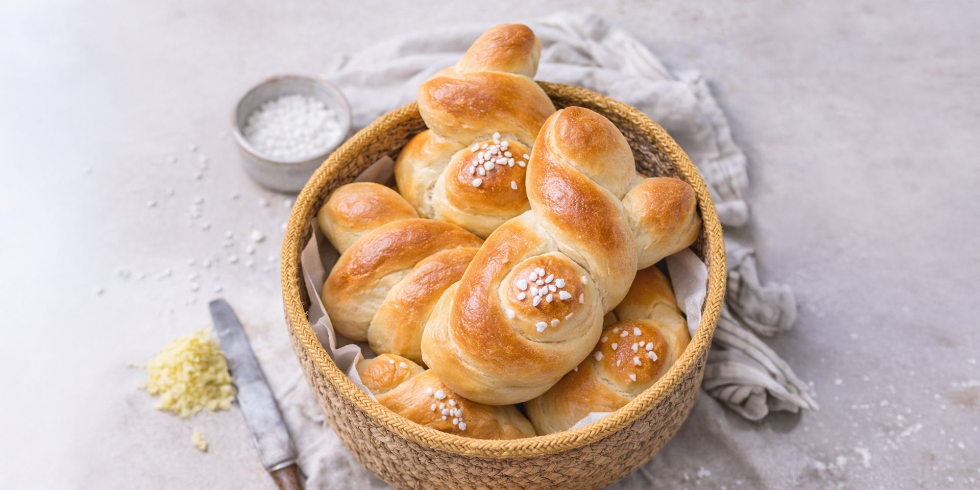 Osterhasen aus Hefeteig ?