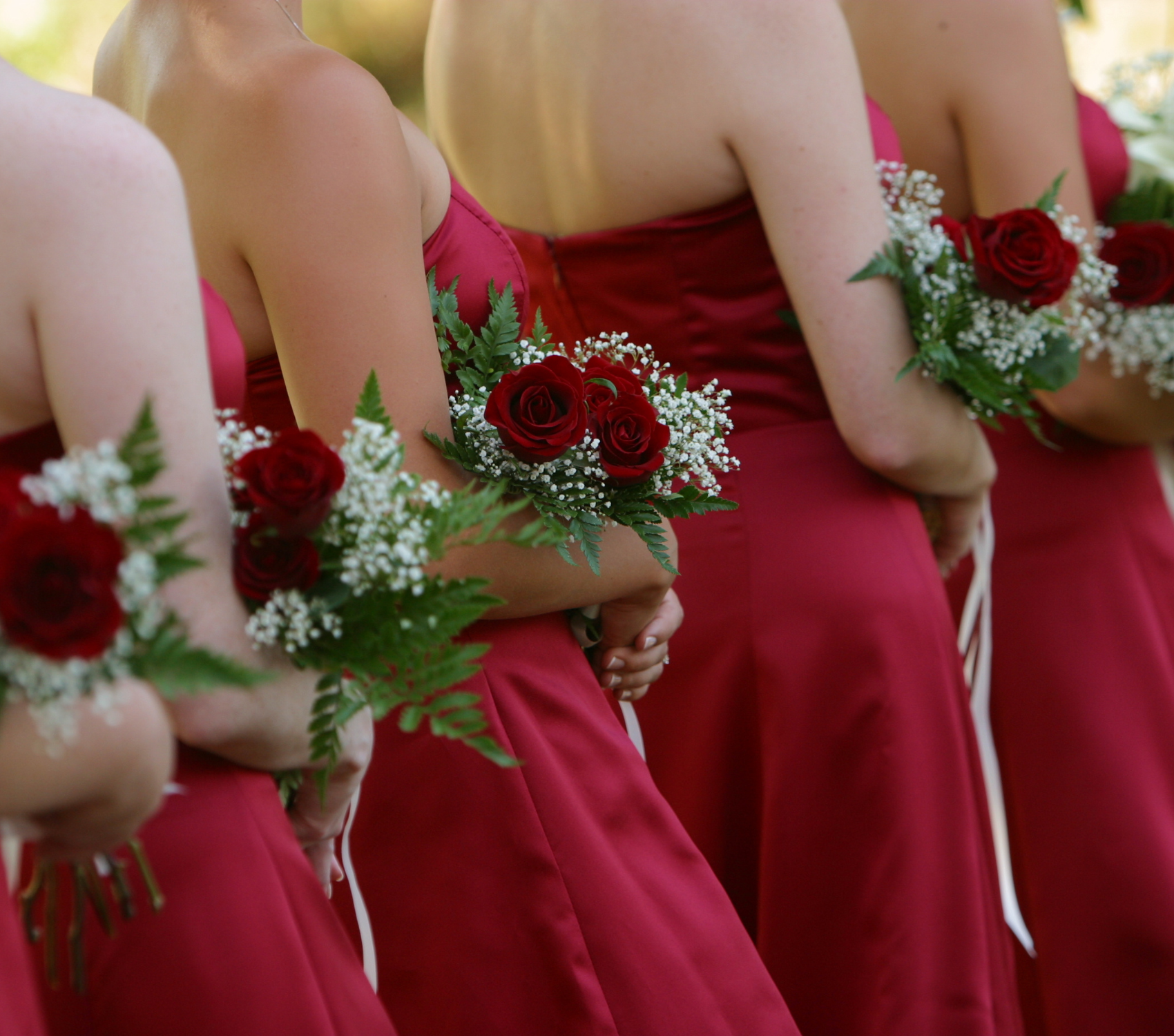 Brides maids at Bantr in Rothschild, WI
