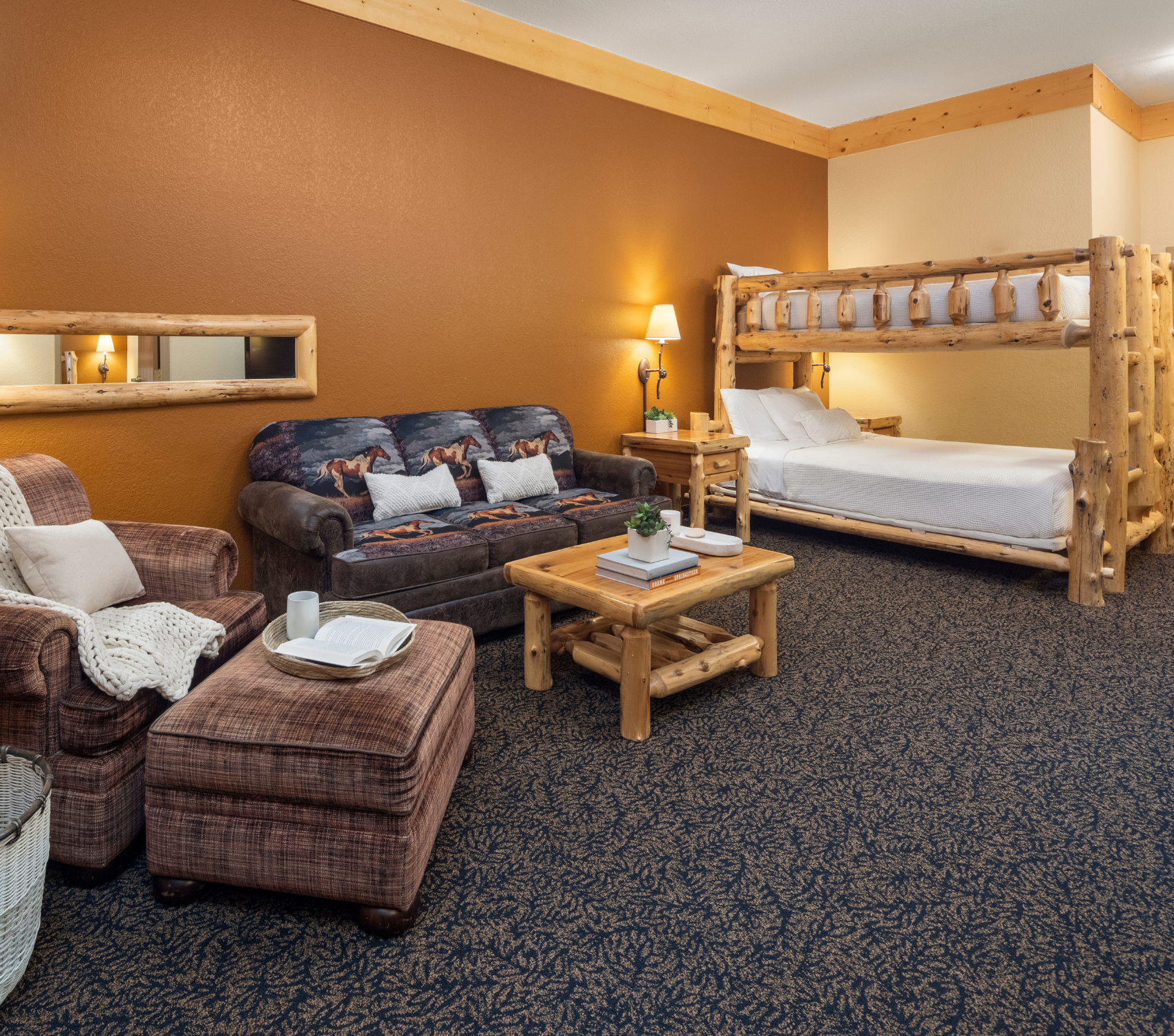 Rooms with bunkbeds for the family
