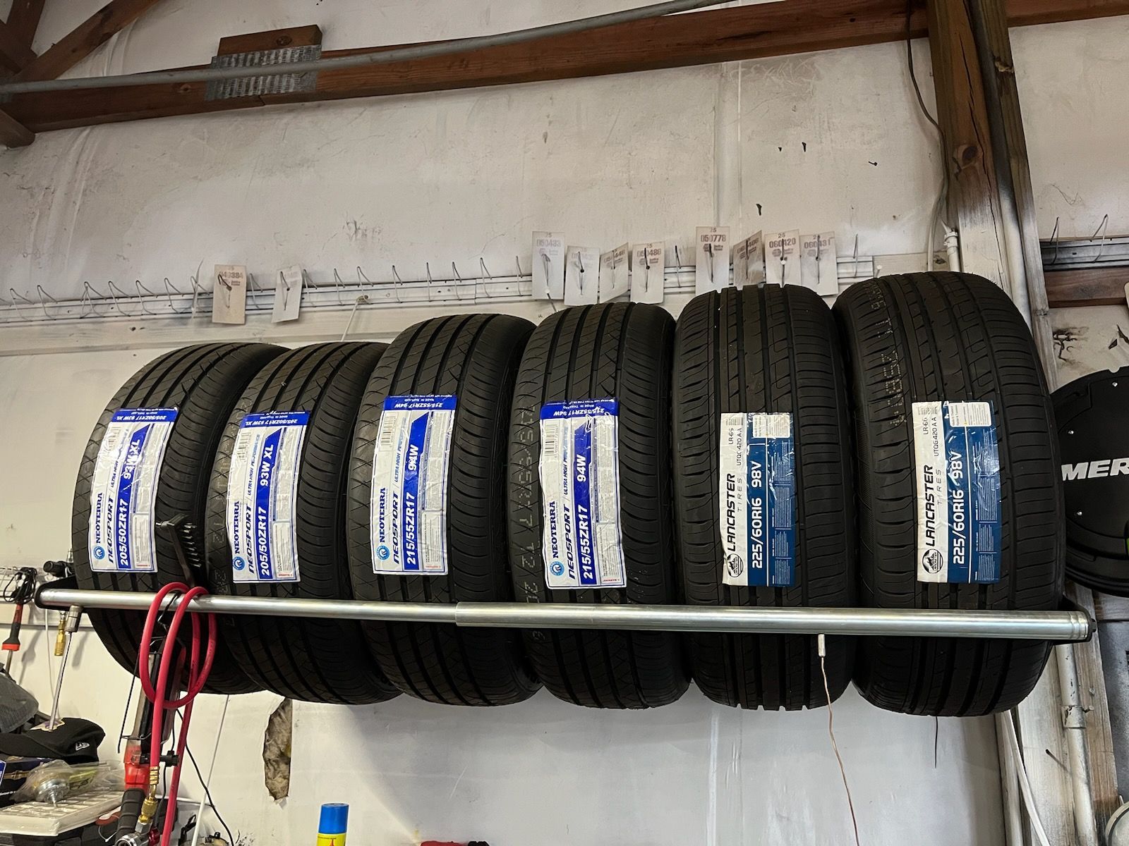 We sell new tires!