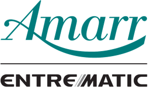 The Amarr logo in teal text with a curved underline, above the black text 