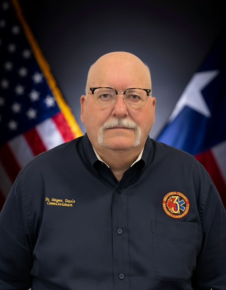 A picture of a Brazoria County ESD 3 commissioner.