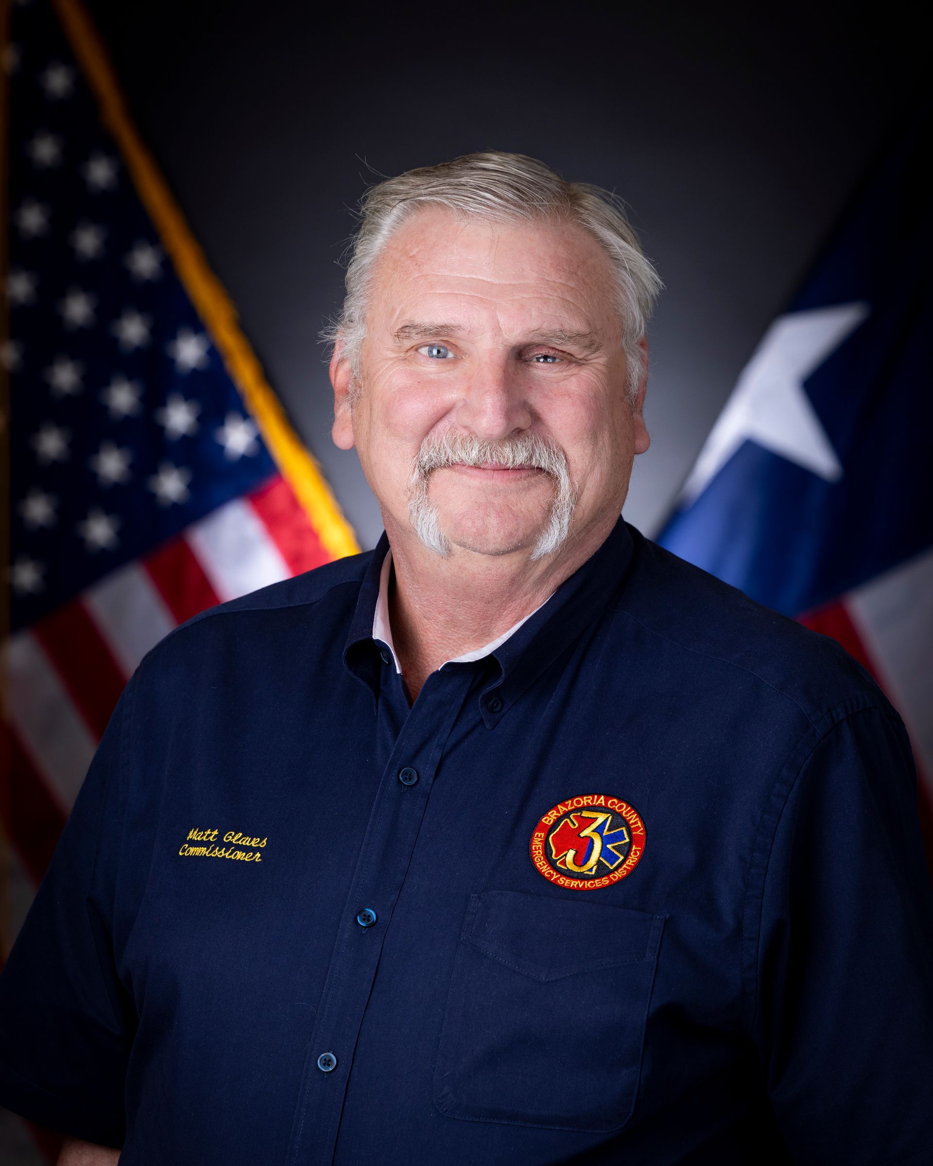 A picture of a Brazoria County ESD 3 commissioner.