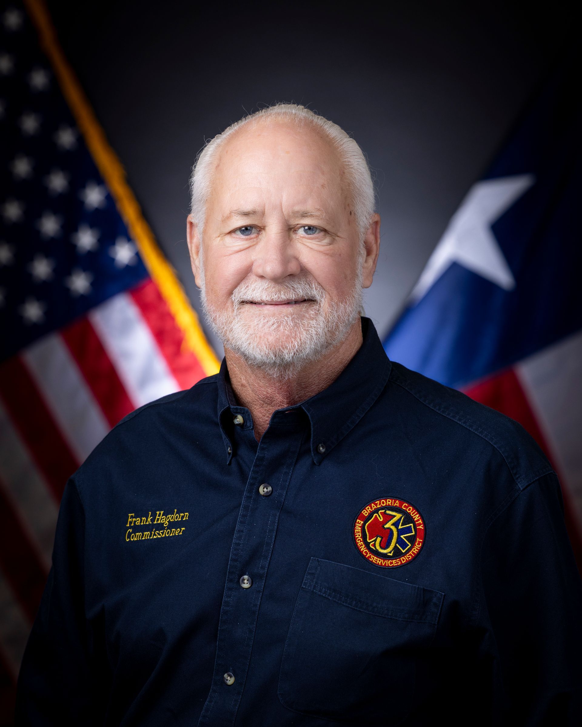 A picture of a Brazoria County ESD 3 commissioner.