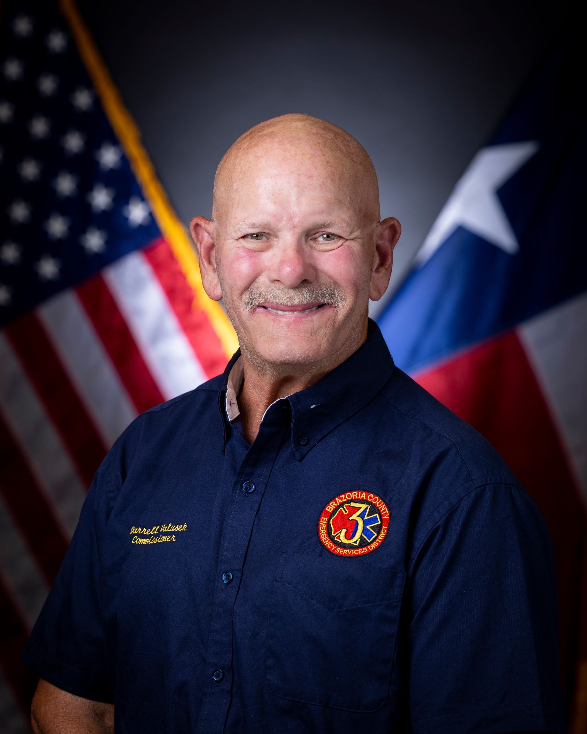 A picture of a Brazoria County ESD 3 commissioner.