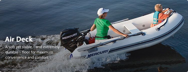Air Deck Motor Boat — Johnsonville, VIC — Tambo Marine