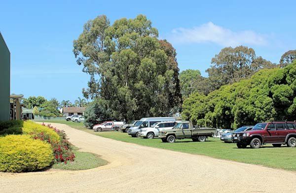 Cars At Grass Side Park — Johnsonville, VIC — Tambo Marine