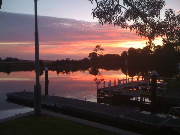 Sunset View At Deck — Johnsonville, VIC — Tambo Marine