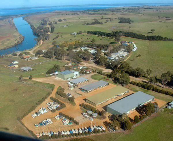 Aerial Shoot Of Tambo Marine Area — Johnsonville, VIC — Tambo Marine