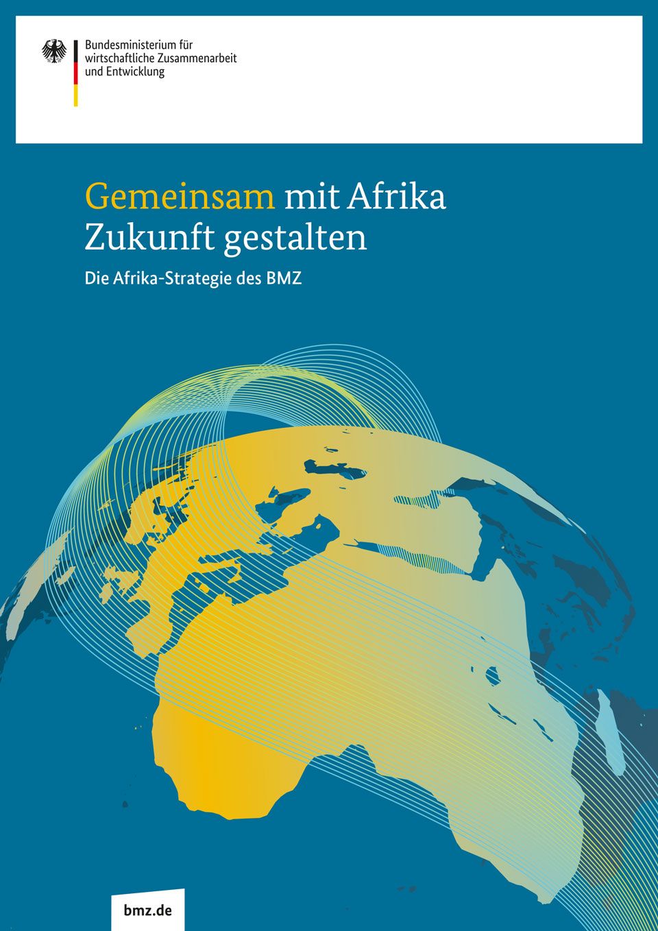 The cover of a book titled gemeinsam mit afrika zukunft gestalten