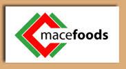 The macefoods logo is red and green on a white background.