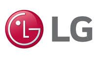 The lg logo is a red circle with a white l on it.