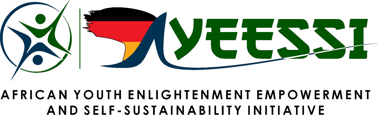 A logo for african youth enlightenment empowerment and self-sustainability initiative