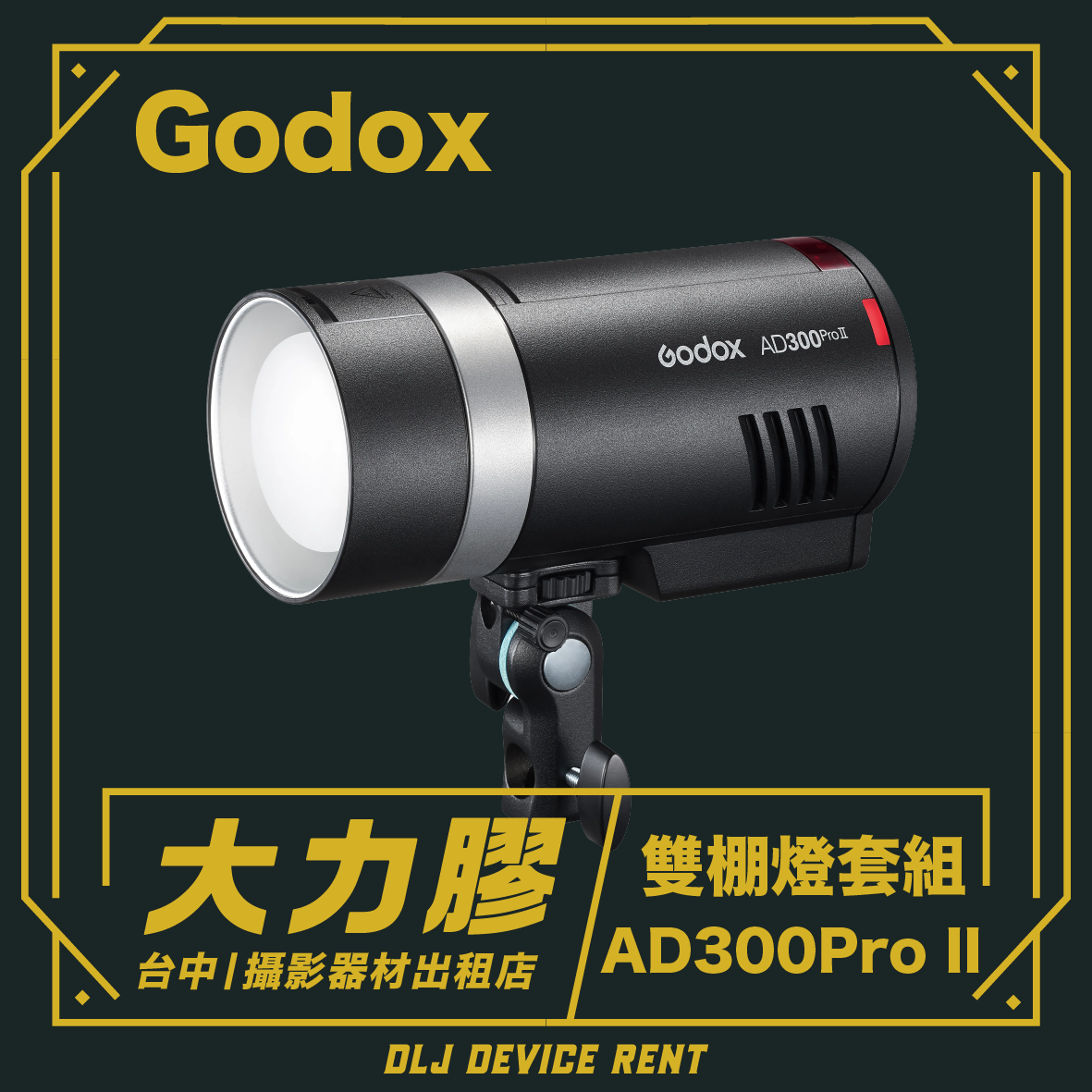Godox神牛 AD300Pro II 雙棚燈套組