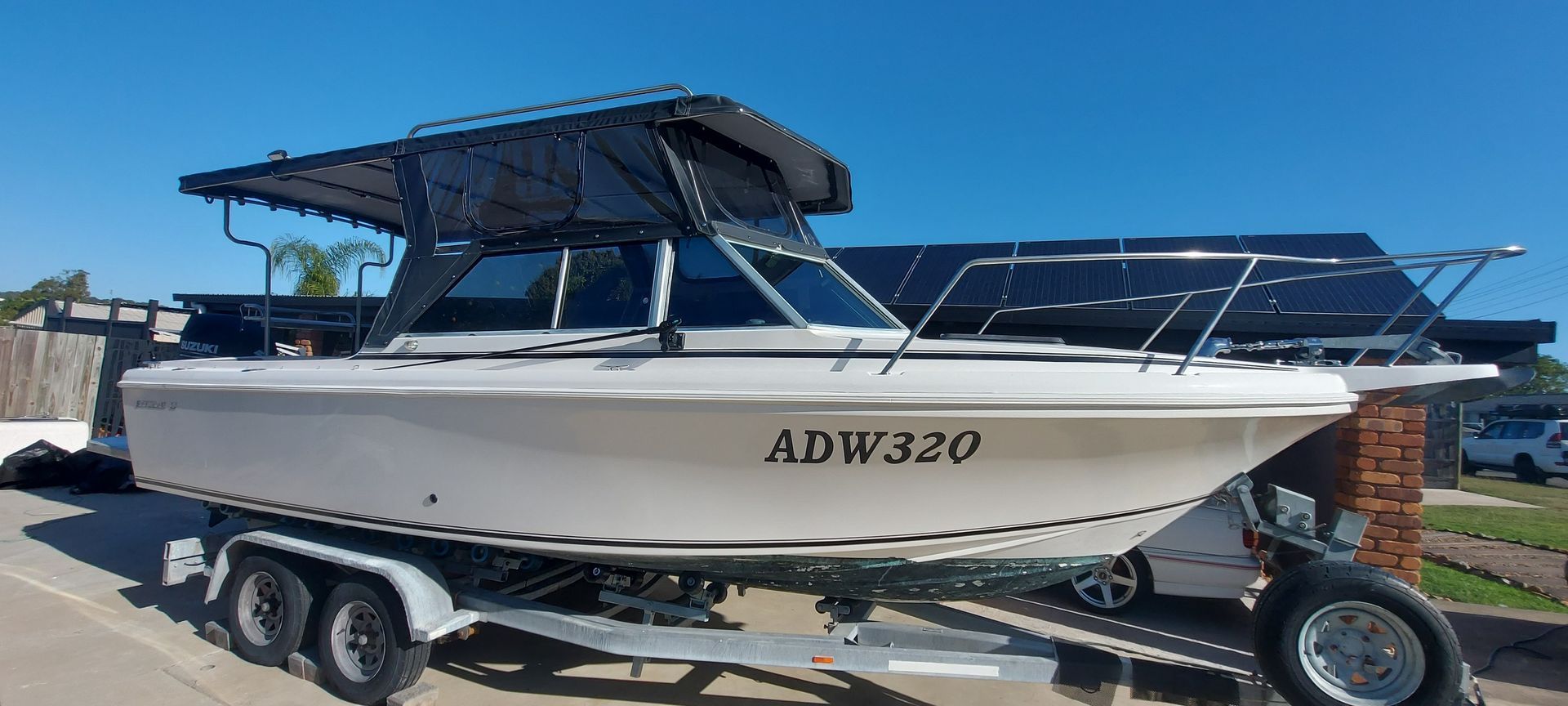 Boat On The Trailer  - Vehicle Weighing in Gladstone, QLD