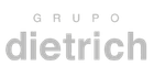 Un logotipo para el Grupo Dietrich sobre un fondo blanco.