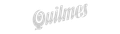 El logo de quilmes es gris sobre fondo blanco.