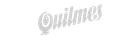 El logo de quilmes es gris sobre fondo blanco.
