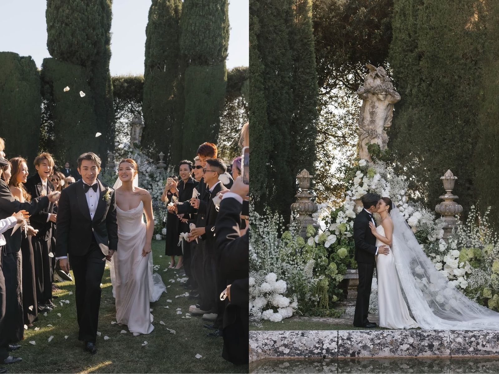 Tyson Yoshi和 Christy 婚禮。(圖/Tyson Yoshi 和 Christy Instagram)