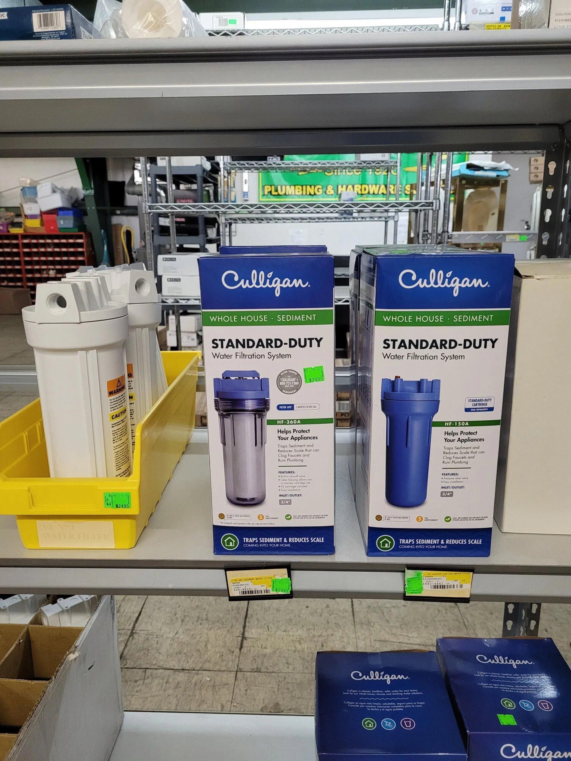 Culligan Whole House Filter — Hattiesburg, MS — McElhaney Plumbing & Hardware Inc