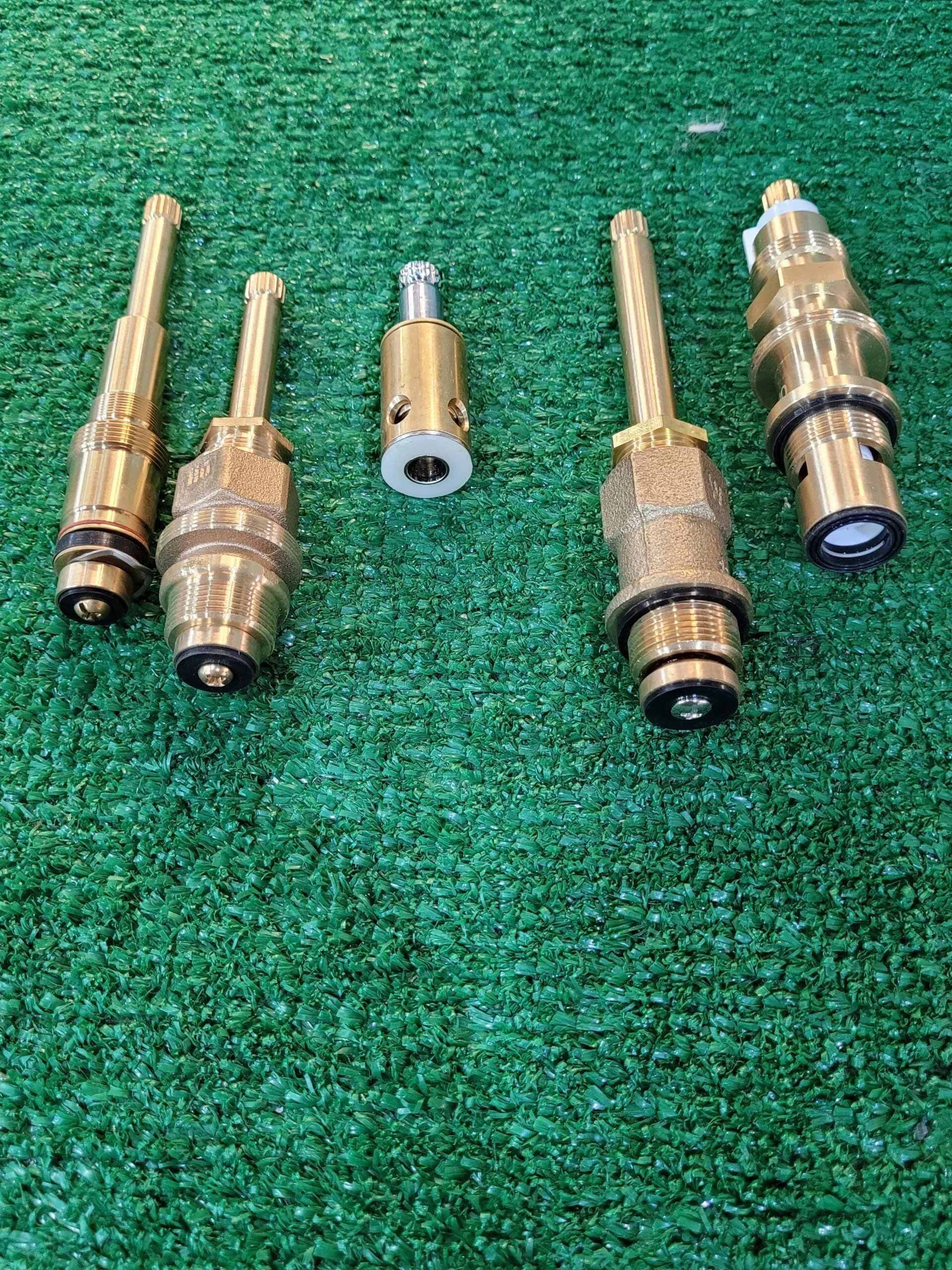 Group of Brass Faucet Heads — Hattiesburg, MS — McElhaney Plumbing & Hardware Inc