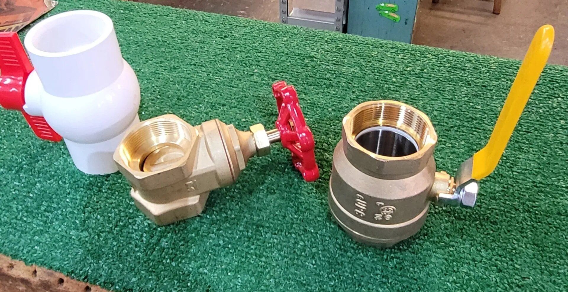 Couple of Valves — Hattiesburg, MS — McElhaney Plumbing & Hardware Inc