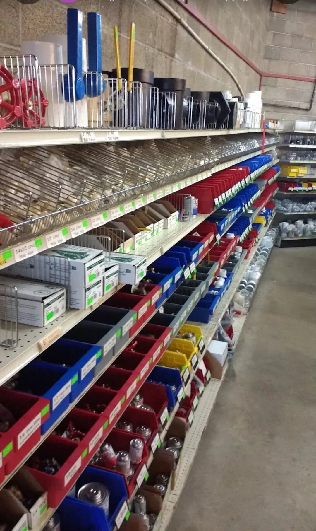 Store Filled With Shelves Filled — Hattiesburg, MS — McElhaney Plumbing & Hardware Inc