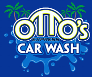 Otto's Express Car Wash Logo - reads Otto's Express Car Wash
