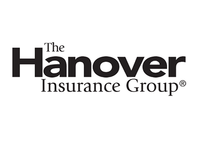 The Hanover Insurance Group logo with black text on white background.