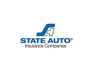 State Auto Insurance logo with a stylized blue 