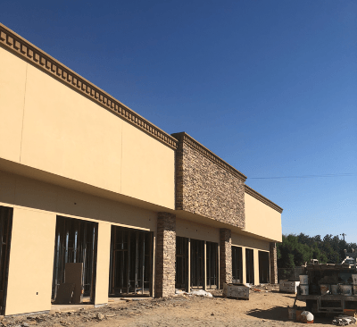 Commercial paint work