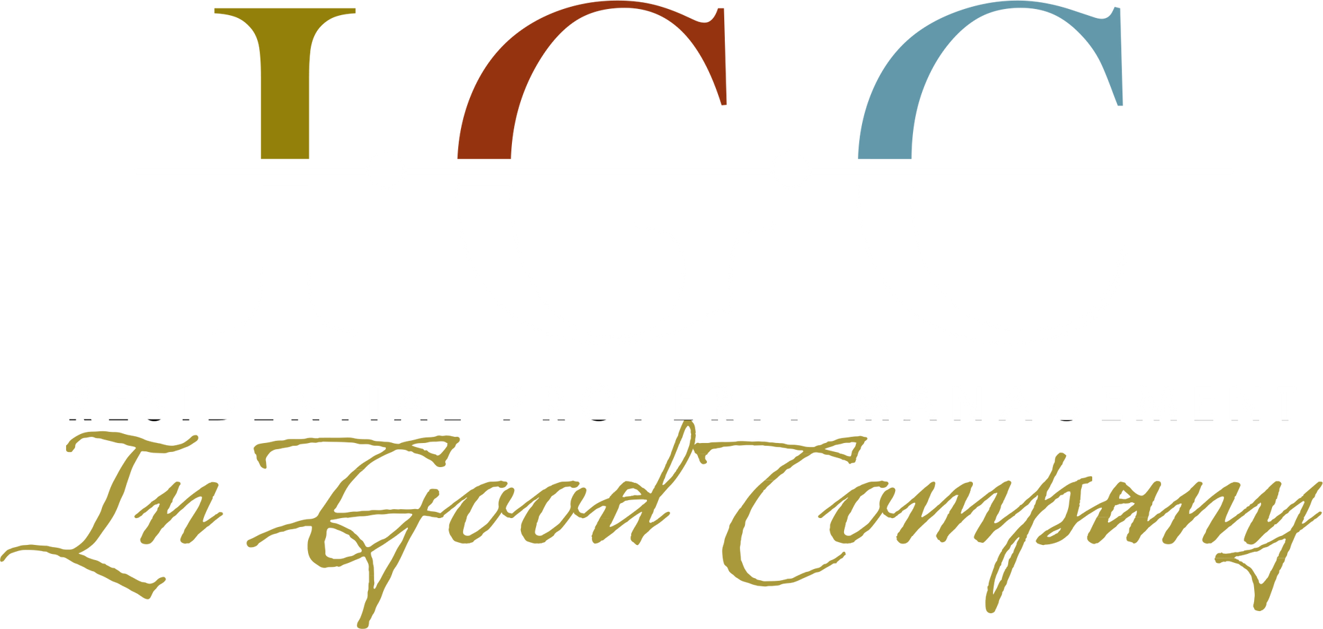 Logo: Three colored letter C shapes above the words 