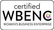 Certified WBENC logo with text 