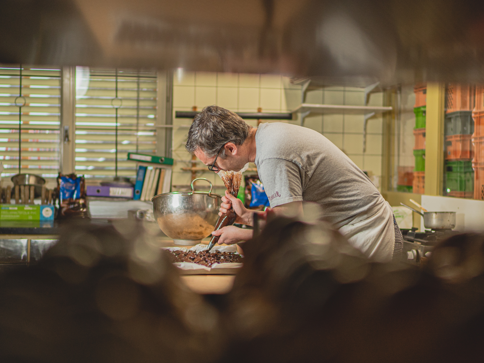 Konditorei Mohler Handwerk in der Produktion