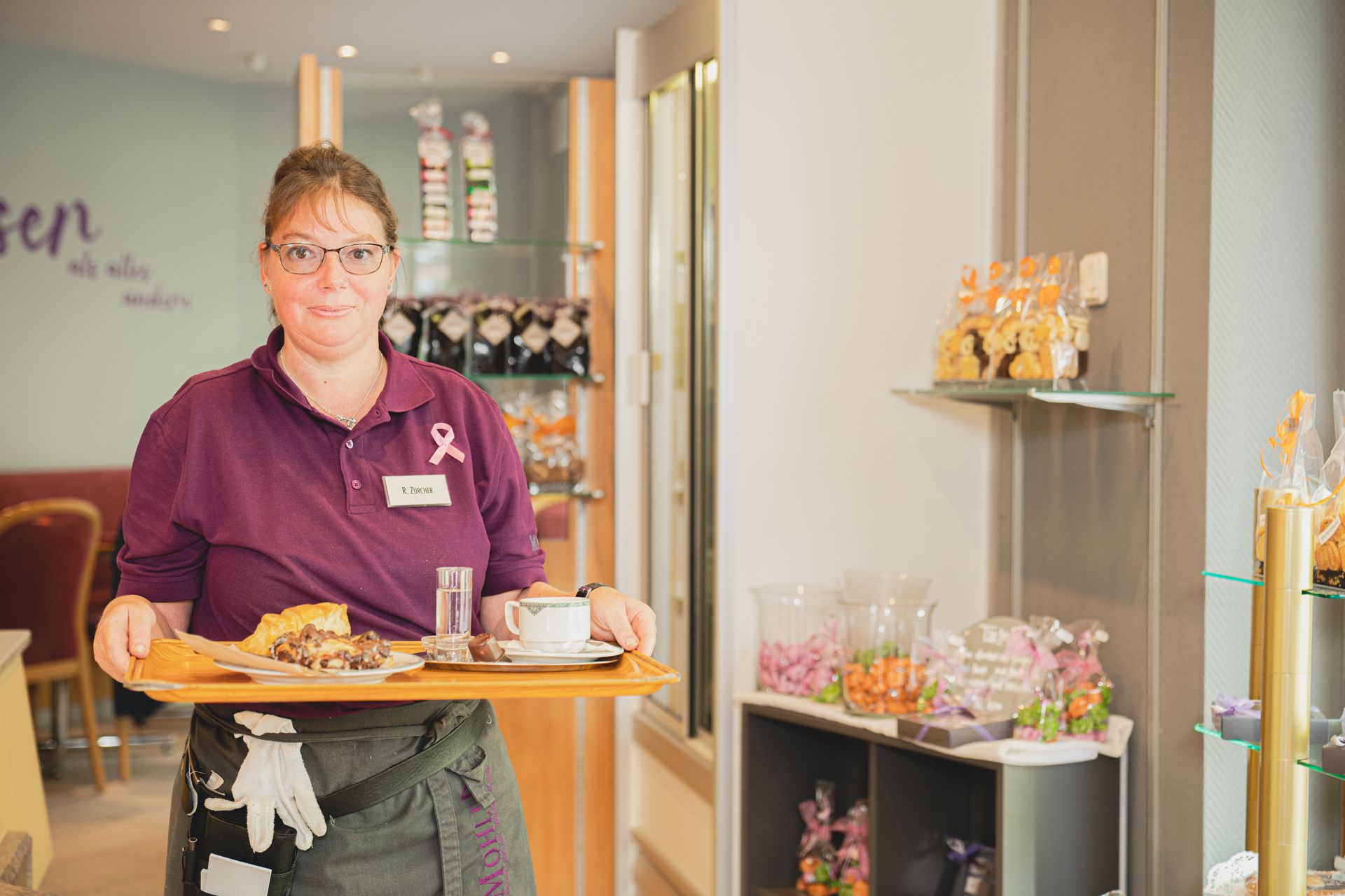 Freundliches Personal Konditorei Mohler