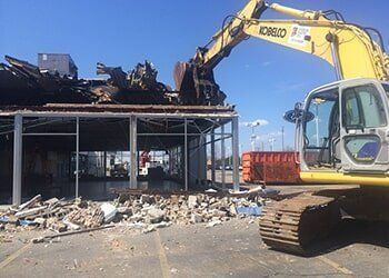 Yellow Bulldozer — Wrecking & Demolition Contractors in Osceola, IN