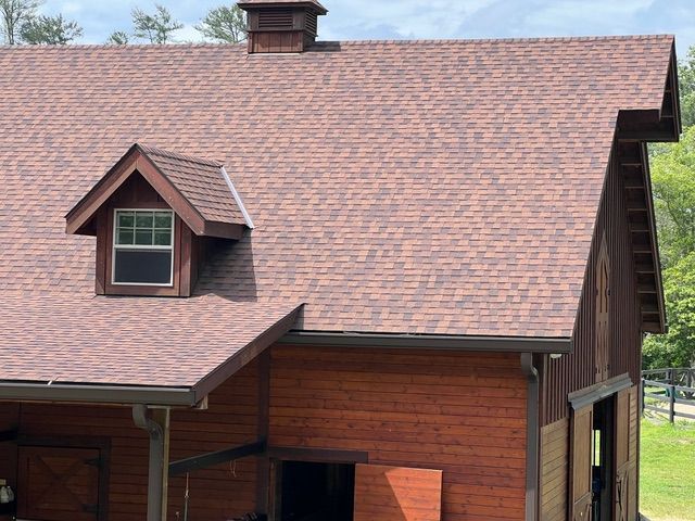 Standing seam metal roof installation in Asheville, NC