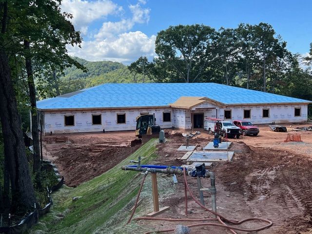 roofing project in Asheville, NC
