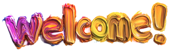 The word welcome is written in colorful balloons on a white background.