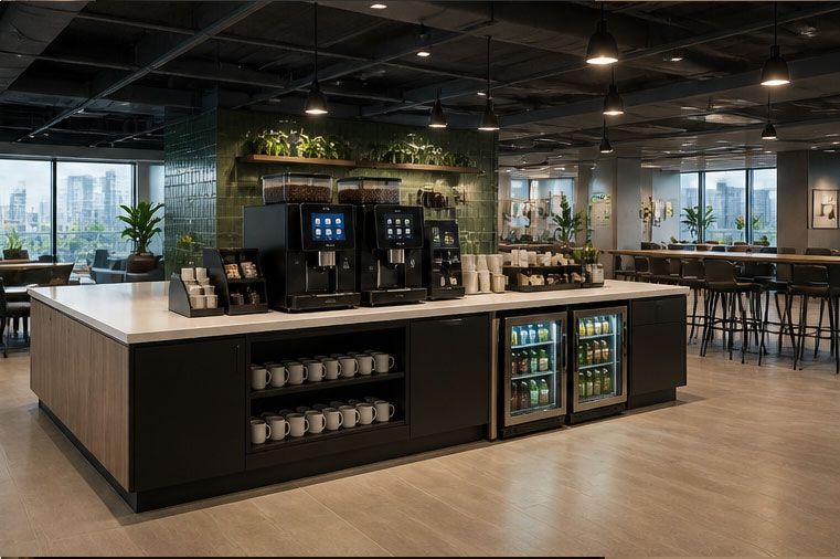 Larger Scale Office Coffee Miami
