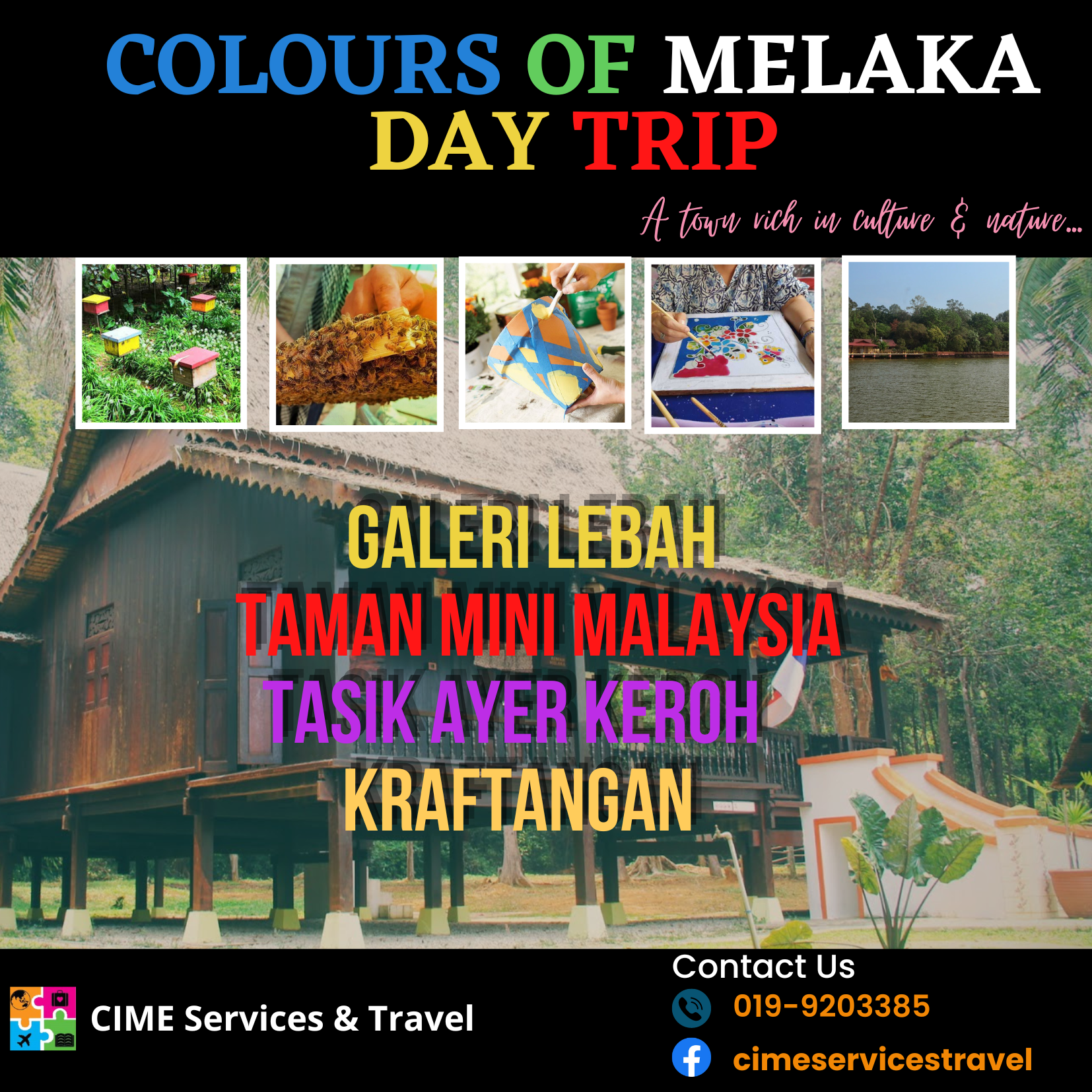 Melaka Day Trip, batik painting Melaka