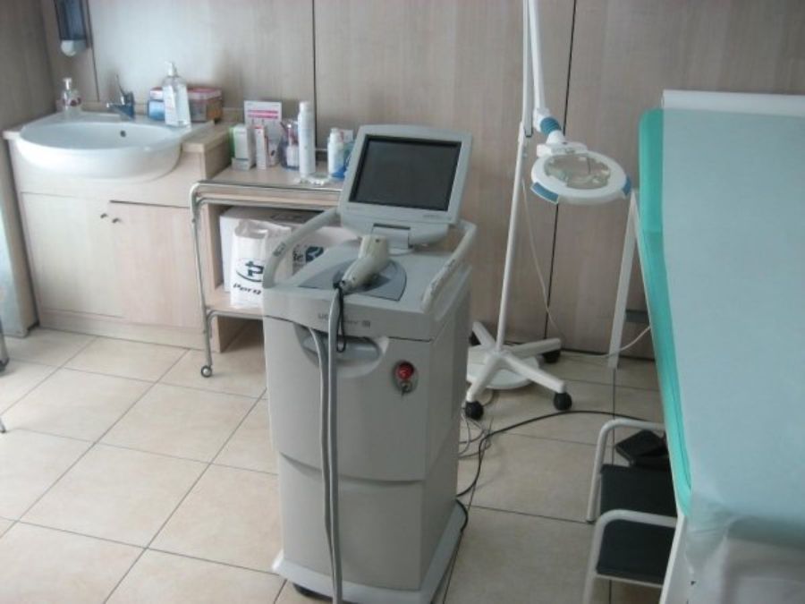 Macchinario per visita dermatologica