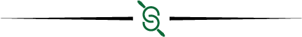 A black and green swirl on a white background.