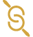 A magnifying glass with a letter s on it.