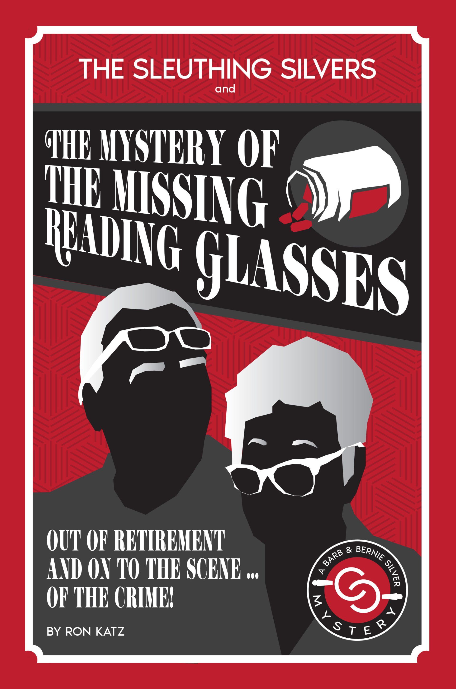 A book titled the mystery of the missing reading glasses